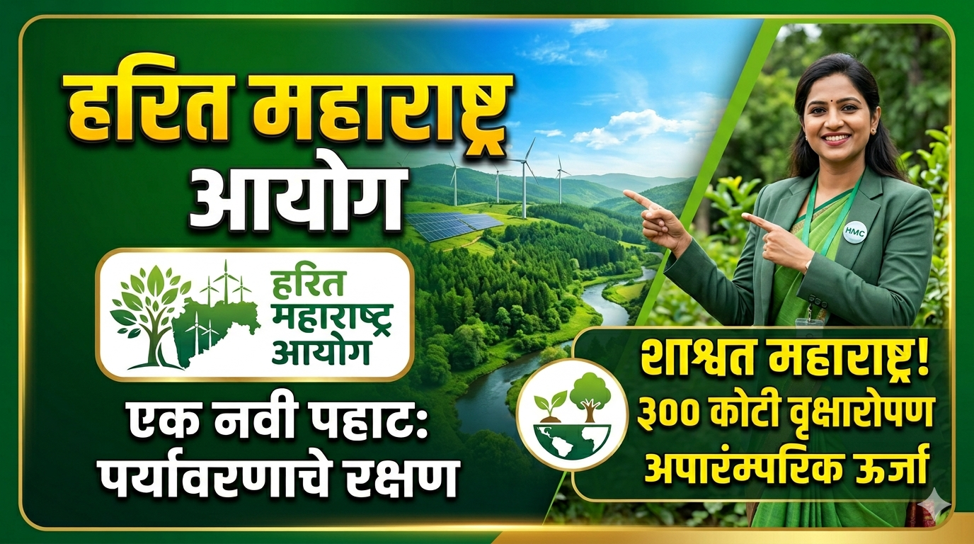 “हरित महाराष्ट्र आयोग” स्थापन Green Maharashtra Commission