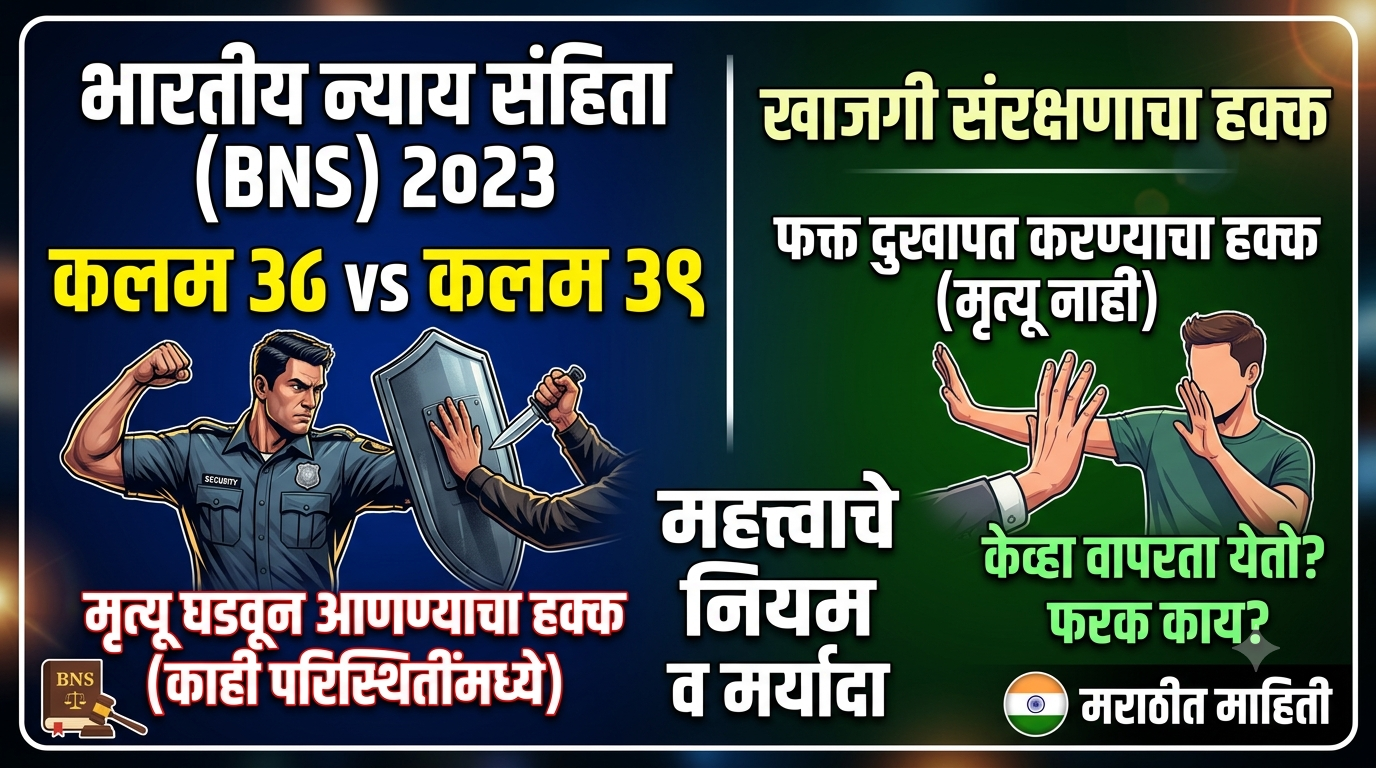 BNS Section 39 मृत्यूशिवाय इतर कोणतीही दुखापत करणे